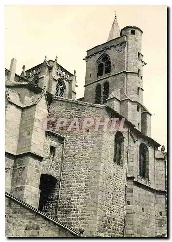 Cartes postales moderne St Bonnet le Chateau Loire Cite moyenageuse Cure d'air Rntree principale de la belle Eglise goth