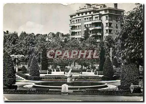 Moderne Karte Saint Etienne Loire Le Jardin du Rond Point