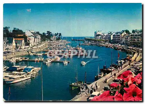 Cartes postales moderne La Cote d'Amour Le Port du Pouliguen la Baule Vue d'ensemble et le quai Jules Sandeau