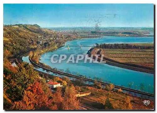 Cartes postales moderne Aux environs de Moissac Tarn et Gne Prise du Point de Vue de Boudou vue panoramique sur le plan