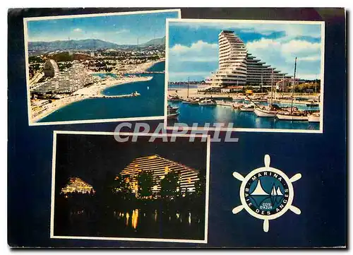 Cartes postales moderne Reflets de la Cote d'Azur Villeneuve Loubet A Mmes Marina Baie des Anges