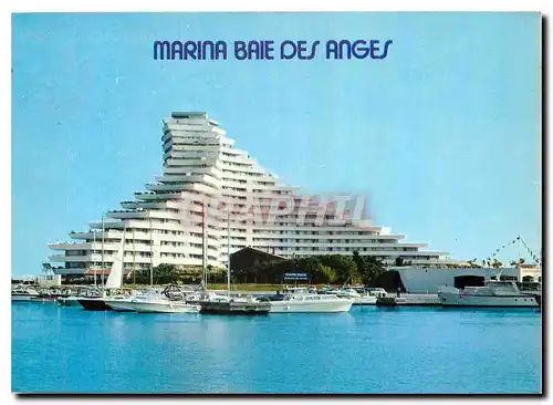 Cartes postales moderne Marina Baie des Anges Villeneuve Loubet Plage Cote d'Azur Immeuble Amiral