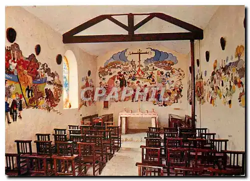 Cartes postales moderne Tourrettes sur Loup Interieur de la Chapelle St Jean