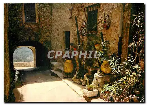 Cartes postales moderne Tourrettes sur Loup Alpes Mar Village medieval Station estivale Un aspect de la vieille ville Ru