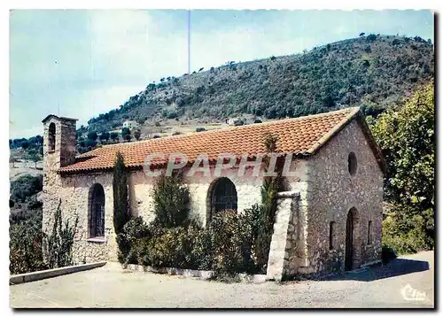 Cartes postales moderne Cote d'Azur Tourette sur Loup A Mar Village medieval Chapelle St Jean