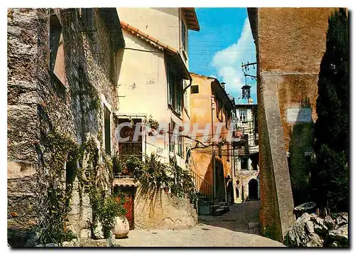 Cartes postales moderne La Cote d'Azur et ses Villages Pittoresques Vieille rue de la Turbie