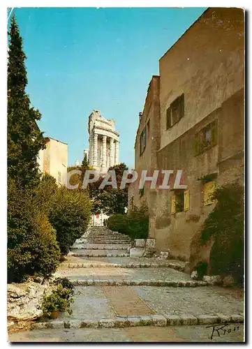 Cartes postales moderne La Cote d'Azur inoubliable La Turbie La Via Julia Le Trophee des Alpes