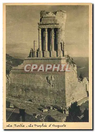 Cartes postales moderne La Turbie Le Trophee d'Auguste La Cote d'Azur