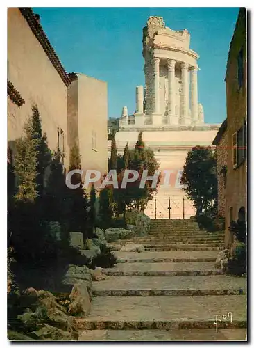 Cartes postales moderne Couleurs et Lumiere de France La Cote d'Azur miracle de la nature La Turbie Alpes Maritimes Le T