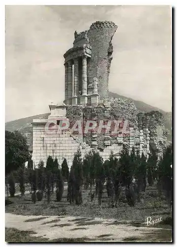 Moderne Karte Les Bords de la Riviera La Turbie Le Trophee de Cesar Auguste