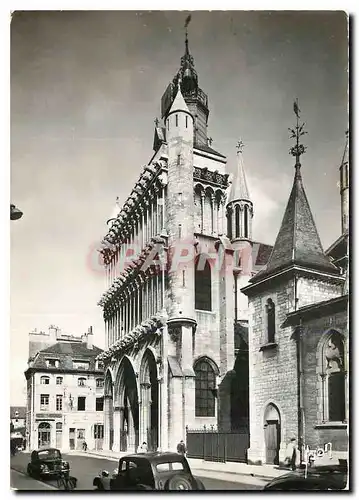 Moderne Karte Dijon Cote d'Or Eglise Notre Dame