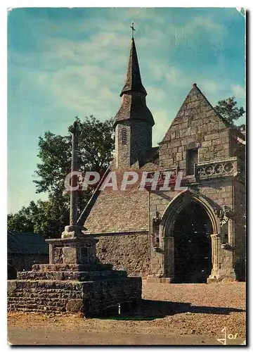 Cartes postales moderne La Bretagne en Couleurs Kermaria en Isquit C du N Chapelle du XV siecle Maison de Marie qui rend