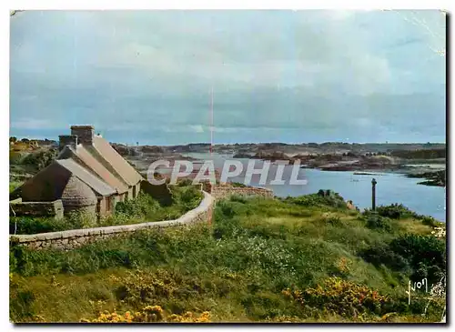 Cartes postales moderne Couleurs et Lumiere de France Brehat Cotes du Nord Le Chenal du Kerpont a la Croix de Modez