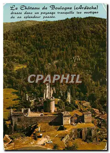 Cartes postales moderne Paysages du Vivarais Le Chateau de Boulogne