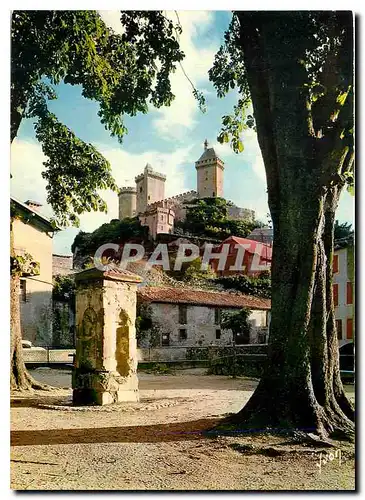 Moderne Karte Couleurs et Lumiere de France Chateau de Foix Ariege