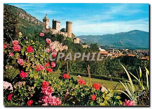 Cartes postales moderne Couleurs et Lumiere de France Foix Ariege Le Chateau