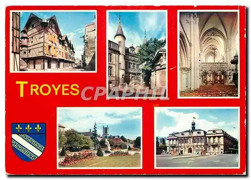 Cartes postales moderne Troyes Ville de Troyes