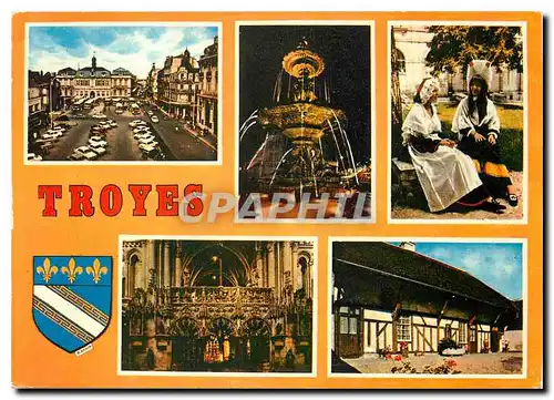 Cartes postales moderne Troyes Aube