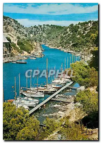 Cartes postales moderne Nos Belles Calanques Bateaux de plaisance a Port Miou