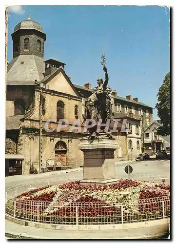 Cartes postales moderne La Correze Touristique Tulle Le monument du Soldat Lovy