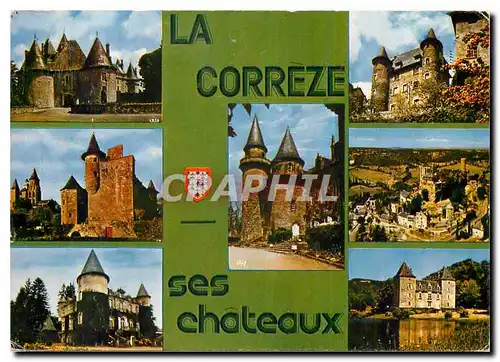 Cartes postales moderne Images de France Chateaux de Correze Pompadour Collognes Seilhac Castel Novel Chateau Pontier a