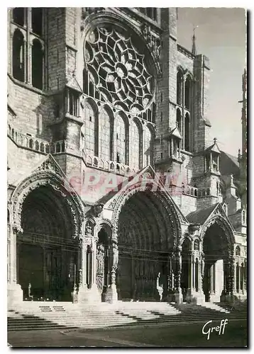 Cartes postales moderne En Beauce Chartres Eure et Loir La Cathedrale Facade Nord