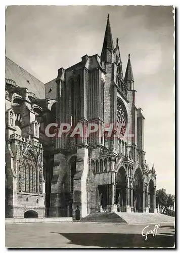 Cartes postales moderne En Beauce Chartres Eure et Loir La cathedrale Porche Sud