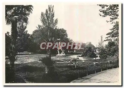 Moderne Karte Montelimar Drome Le Jardin Public