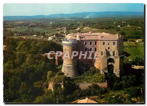 Moderne Karte Suze la Rousse Drome Le Chateau feodal