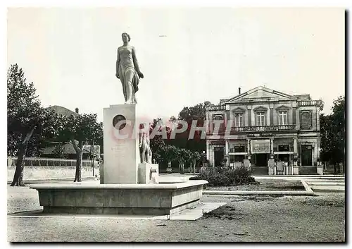 Moderne Karte Montelimar Drome Le Monument du President Loubet