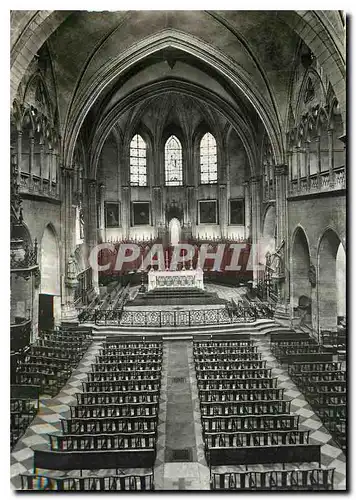 Moderne Karte Montelimar Collegiale ste Croix L'Interieur vu du Grand Orgue