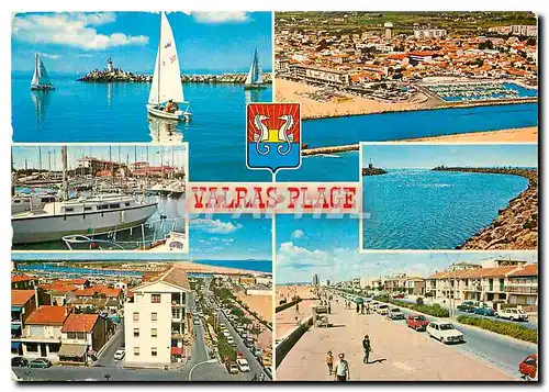 Cartes postales moderne En Parcourant La Cote Mediterraneenne Valras Plage Herault
