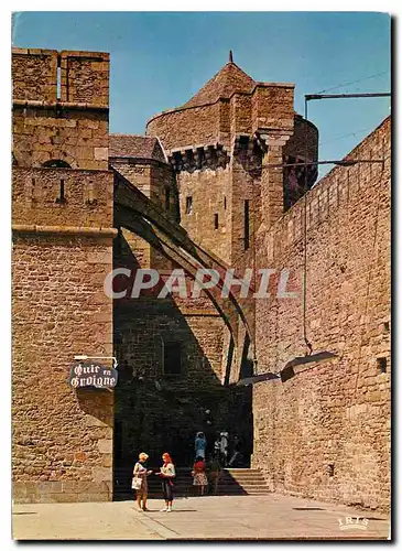 Cartes postales moderne Saint Malo Cite Corsaire Quic en Groigne