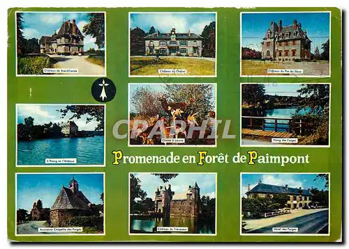 Cartes postales moderne Paimpont Ille et Vilaine