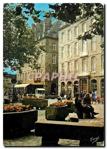 Moderne Karte Bretagne Cote d'Emeraude Saint Malo Cite Corsaire La place Chateaubriand