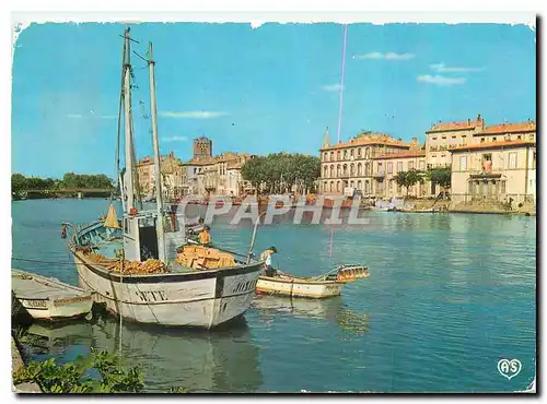 Cartes postales moderne Agde Herault Le Port