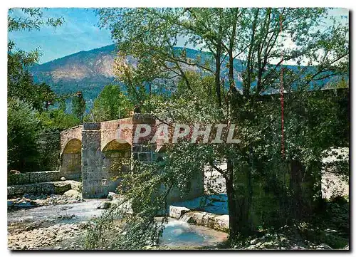 Cartes postales moderne Annot B A Le pont Romain sur la Vaire