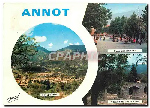 Cartes postales moderne Annot Ses Sites Ses Eaux Son Climat Patron du Village St Fortunat