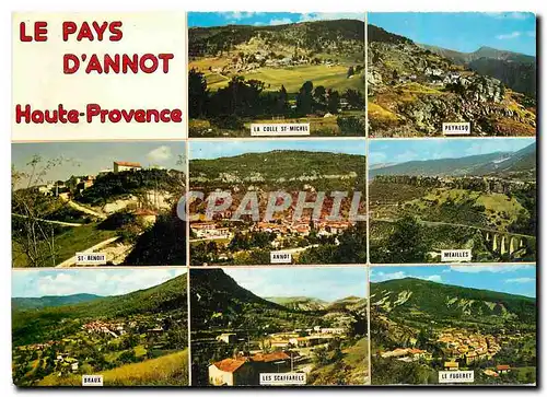 Cartes postales moderne Annot et ses environs Alpes de haute provence