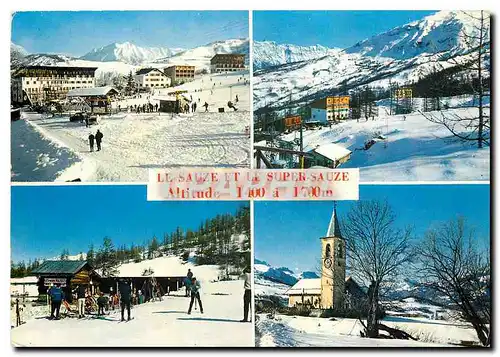 Cartes postales moderne Le Sauze Le Super Sauze Basses Alpes