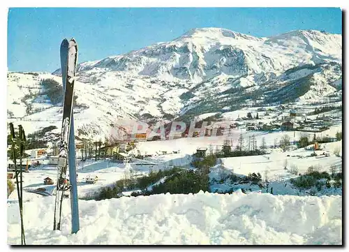 Cartes postales moderne Paysages de France Le Sauze Basses Alpes Station de sports d'Hiver de la Vallee de l'Ubaye