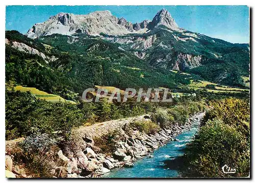 Cartes postales moderne Paysage Alpestre Barcelonnette B A Chapeau de Gendarme et Pain de Sucre