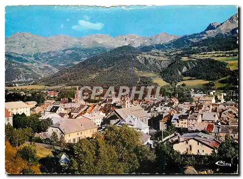 Moderne Karte Barcelonnette Alp de Hte Prov Vue generale