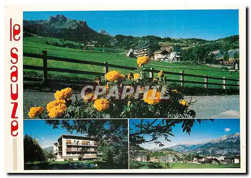 Cartes postales moderne Le Sauze sur Barcelonnette Alpes de Haute Provence Station ete hiver de la valee de l'Ubaye