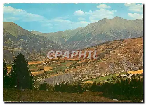 Moderne Karte Le Sauze Alp de Hte Prov Un aspect de la station l'ete