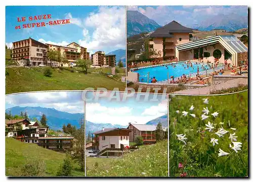Cartes postales moderne Le Sauze et Super Sauze Alpes de Haute Provence