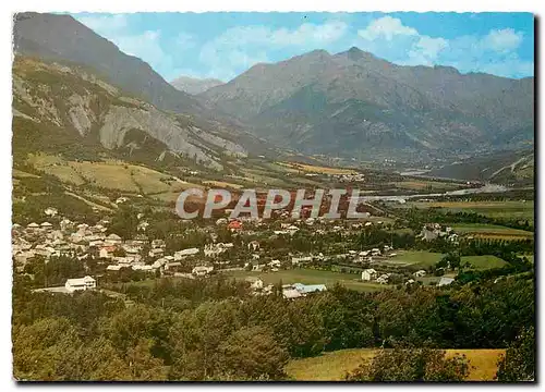 Moderne Karte Barcelonnette B A Vue generale