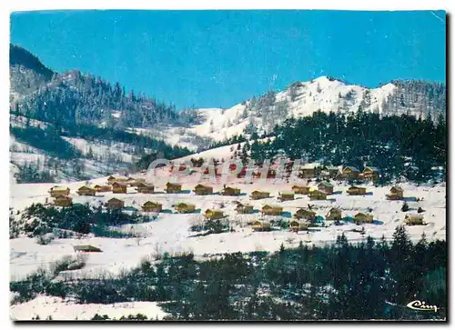 Moderne Karte Le Sauze Alpes de Hte Prov Les chalets de la Couchette