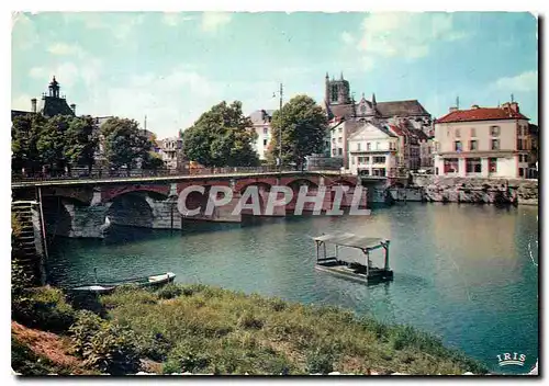 Cartes postales moderne Meaux Seine et Marne Le pont du Marche ou Vieux Pont sur la Marne donnant acces a la rue du Gran