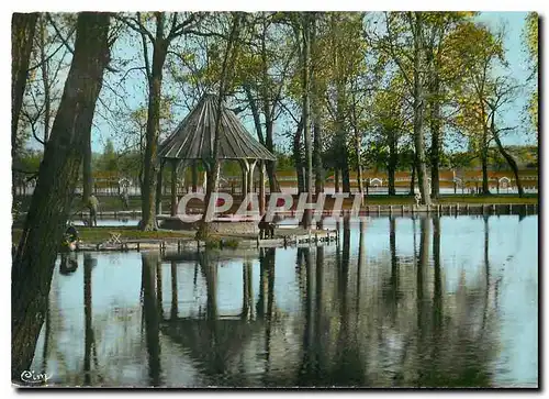 Moderne Karte Gagny Le Lac de la Maison Blanche